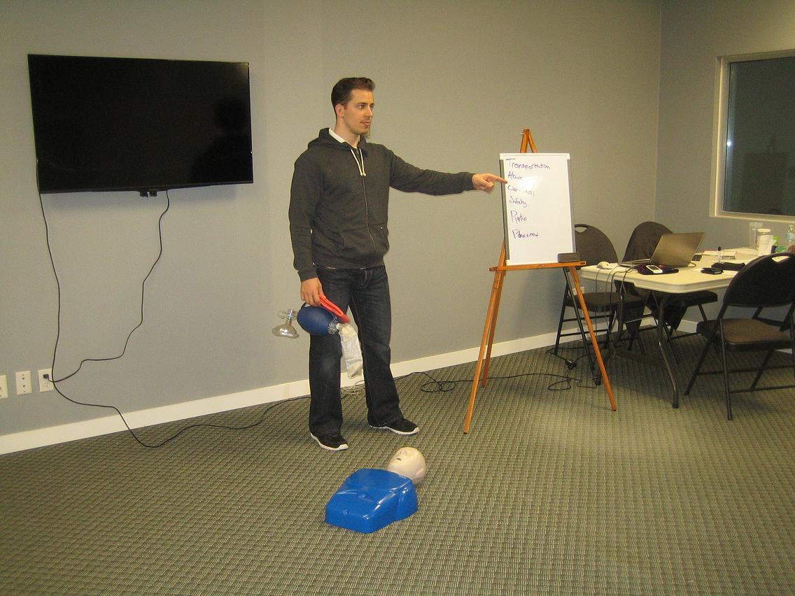 CPR and AED courses in Halifax