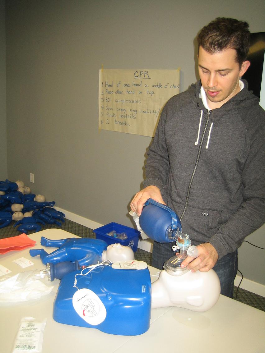 CPR and AED courses in Hamilton